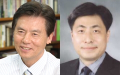 이정익 목사(좌)와 박노훈 목사(우).