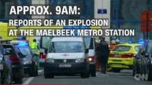 벨기에 브뤼셀 지하철 &#039;폭탄테러&#039; 현장 ©CNN 보도화면 캡처