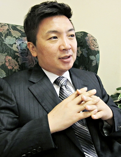 ▲정진오 목사(미국 시온루터교회 한인 담당목사)