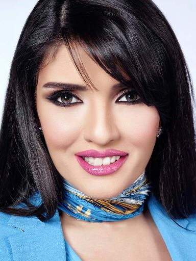 사우디아라비아 출신 여성 저널리스트 나디네 알-부다이르(Nadine Al-Budair) ©트위터