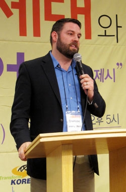 제레미 웨스트 아태본부장은 “미디어는 다음 세대에 손을 뻗을 수 있는 하나님의 선물”이라고 했다. ⓒ이지희 기자