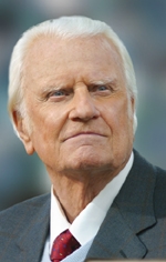 ▲빌리 그래함 목사. ⓒ빌리그래함전도협회