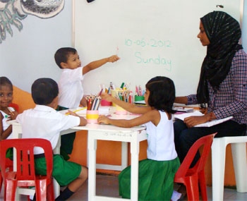 몰디브 학교의 아이들. ⓒ오픈도어선교회