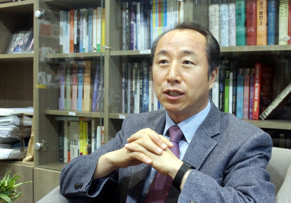 화종부 목사는 인터뷰에서 자신의 ‘3가지 비전’에 대해 이야기했다. ⓒ이대웅 기자