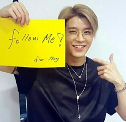 ▲'Follow Me!'. ⓒ강성훈 SNS