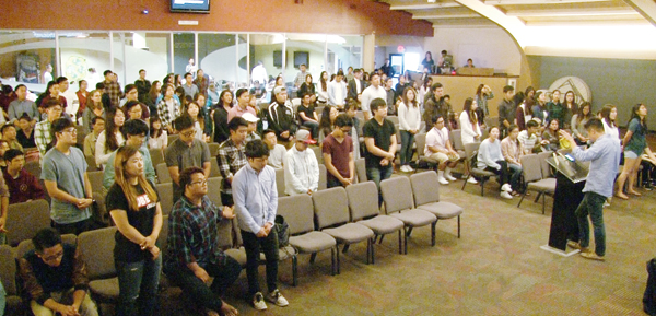 남가주 지역 순 무브먼트가 120명을 캄보디아, 태국, 일본, 몽골 등으로 파송한다. 파송예배에는 대학생들의 부모도 참석해 함께 기도했다. 