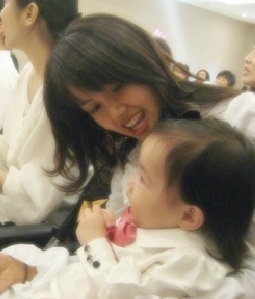 ▲신애라. ⓒ차인표 싸이월드