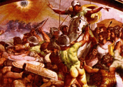 라파엘ㅣ&lt;태양을 멈추게 한 여호수아&gt; 부분ㅣ프레스코 Raphaelㅣㅣdetail, 1518- 19. FrescoㅣPalazzi Pontifici , Vatican ©강정훈 교수 제공 