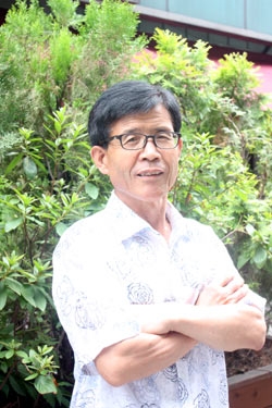 ▲「교회에 뿌려진 가라지 용어들」의 저자 변이주 목사. ⓒ김진영 기자