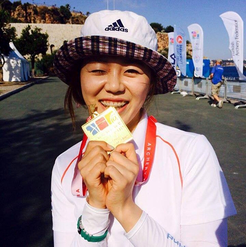 ▲2016 리우올림픽 여자양궁 '2관왕' 장혜진 선수. ©페이스북