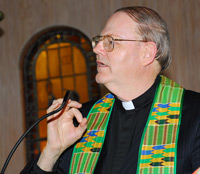 22일 열린 WARC 실행위원회에서 연설하고 있는 커크 패트릭 회장 ⓒWARC 